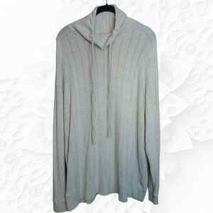 Como Vintage Cowl Neckline Long Sleeve Tunic
